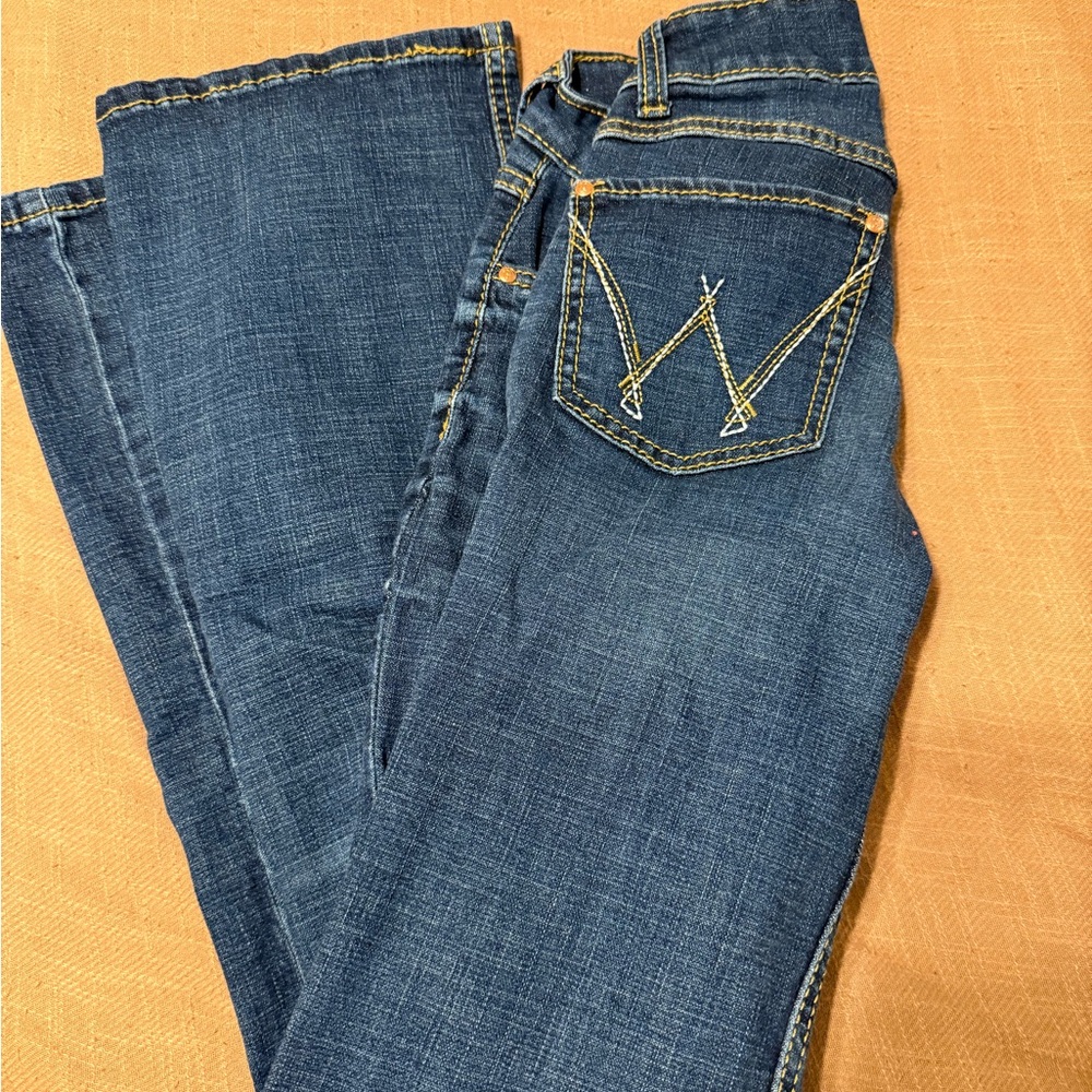 Wrangler Women's Dark Blue Boot Cut Jeans